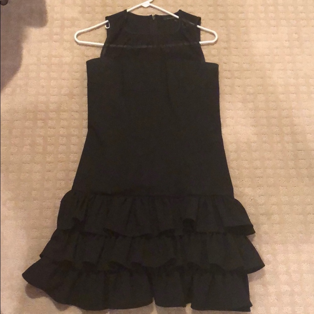 Black cocktail dress